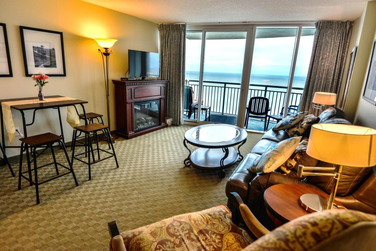 Deluxe Ocean Front One Bedroom Suite In Sandy Beach Resort Myrtle Beach Exterior foto